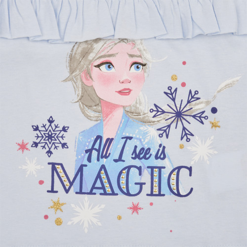 TEAM HEROES  - T-SHIRT LA REINE DES NEIGES - Bleu
