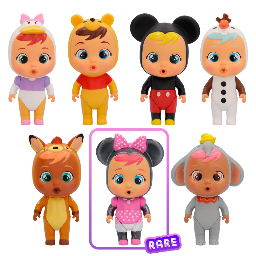 BONECA CRY BABIES DISNEY EDITION MODELOS SORTIDOS