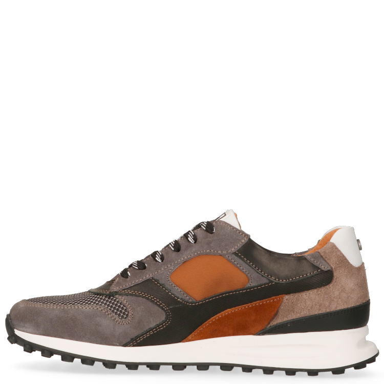 Australian Footwear Osaka leather Grey-blck-cognac