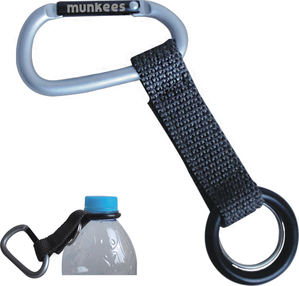 Karabiner mit Flaschenträger