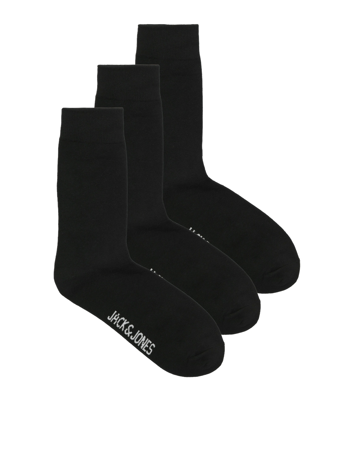 Jack & Jones Freizeitsocken »JACRAFAEL – Sockenpackung mit Stretch-Anteil, Einheitsgrösse« Packung, 3 Paar tlg. uni und melange, casual