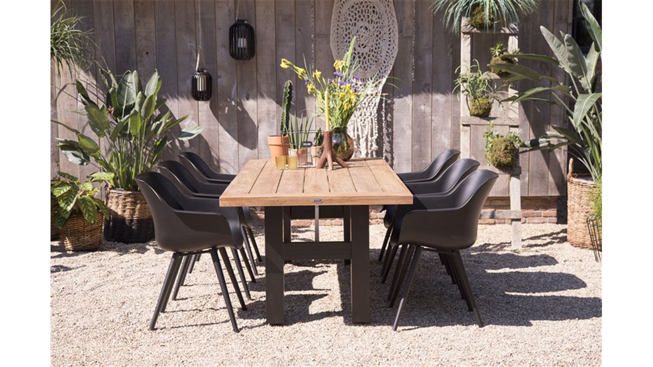 Tuinstoel Carbon Black 11.681.008 Sophie Studio B62 x D59 x H84 cm