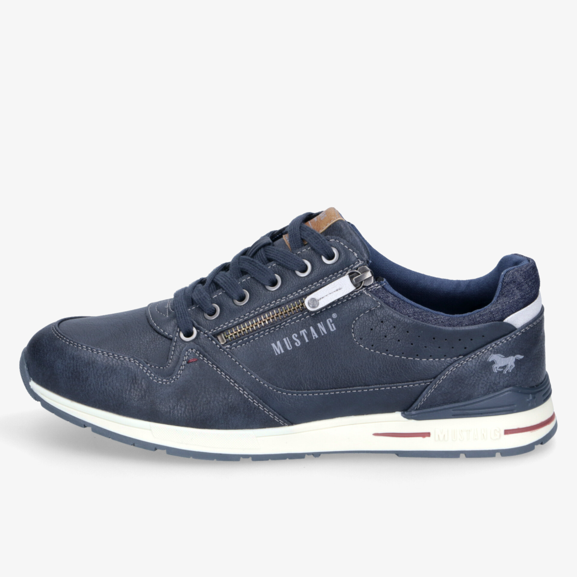 MUSTANG Herren Schnürer blau