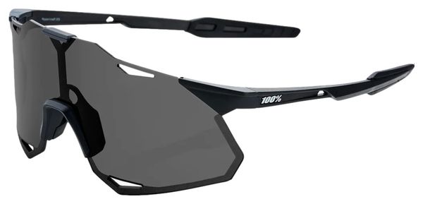 Lunettes 100% Hypercraft XS Noir Mat - Verres Fumés Gris