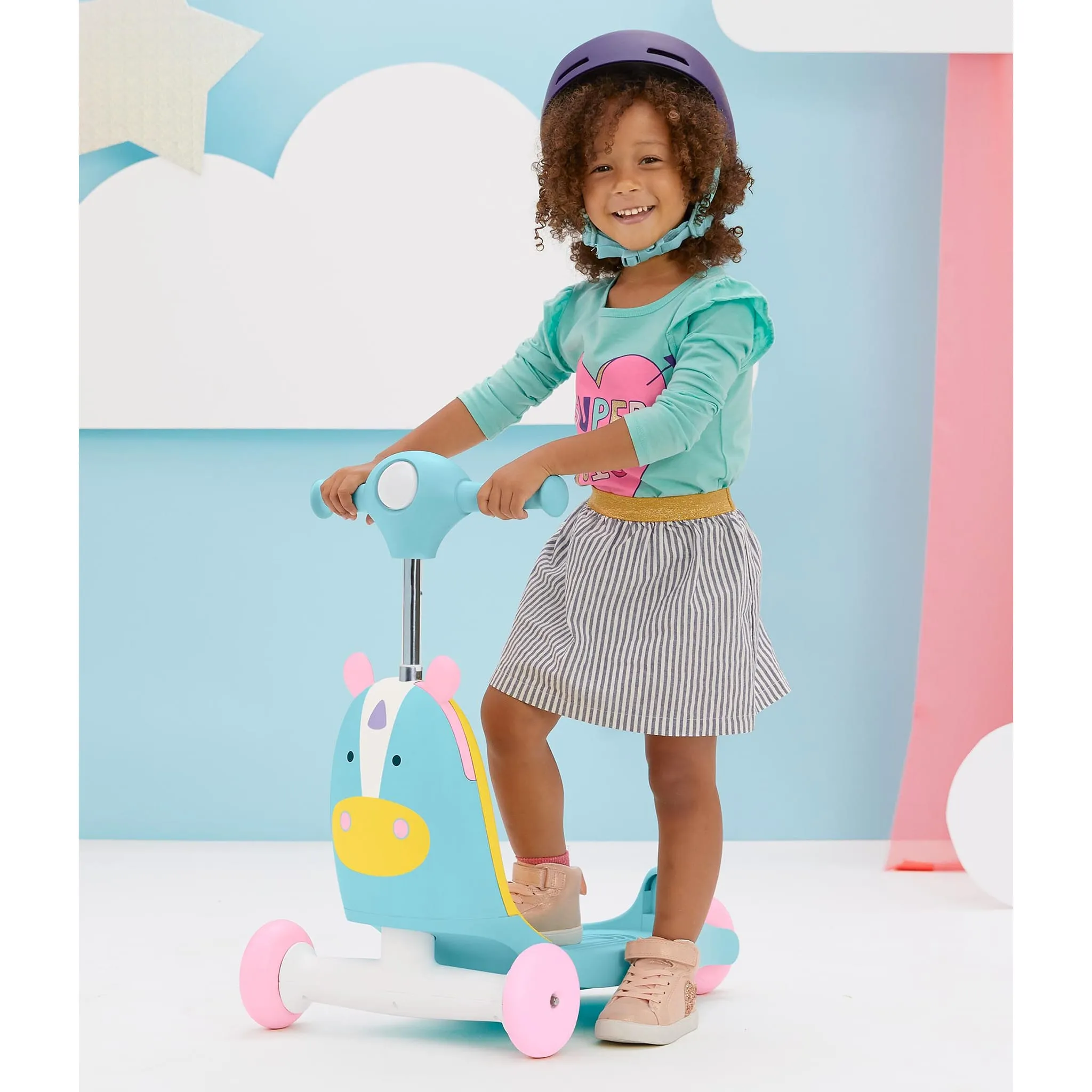 Skip Hop Trottinette 3-en-1 Licorne
