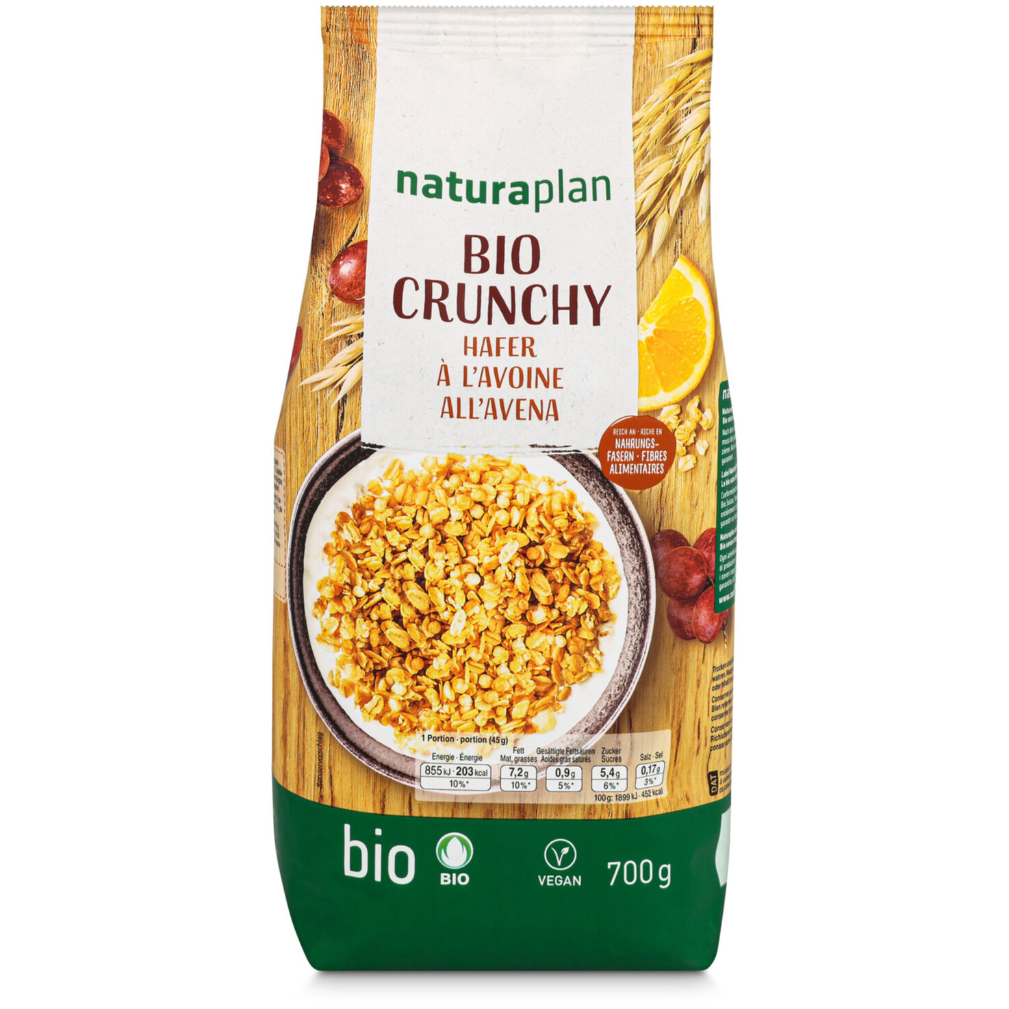 Naturaplan Bio Hafer Knuspermüesli