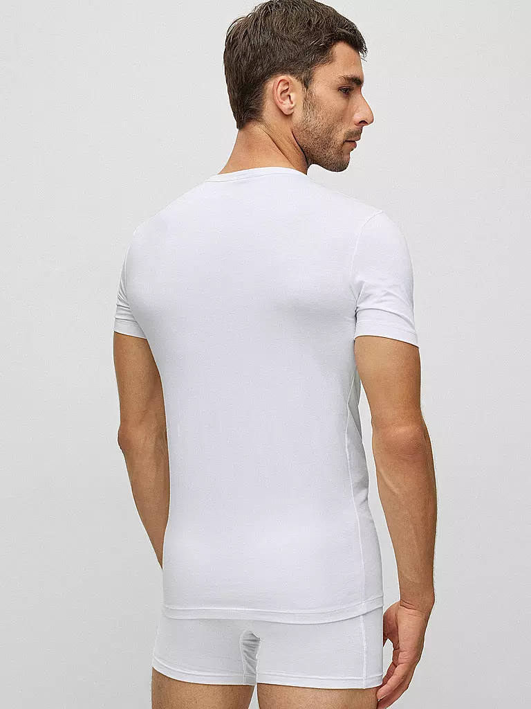 BOSS T-Shirt 2er Pkg weiss