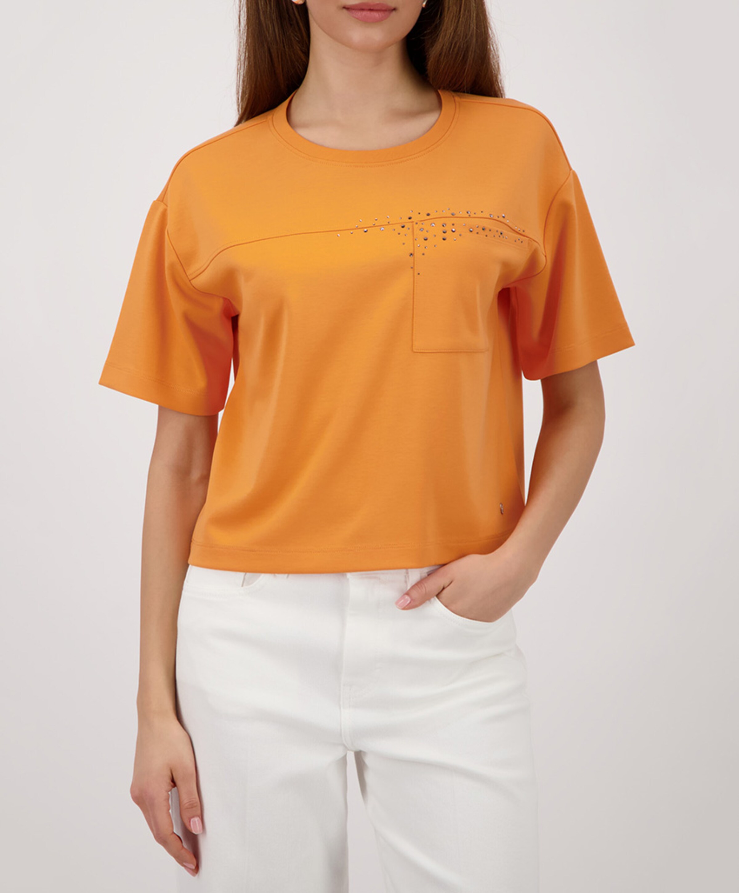 Monari Dames T-shirt oranje