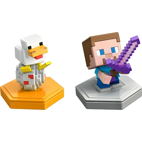 Minecraft Boost minifigur 2-pak, sortiment