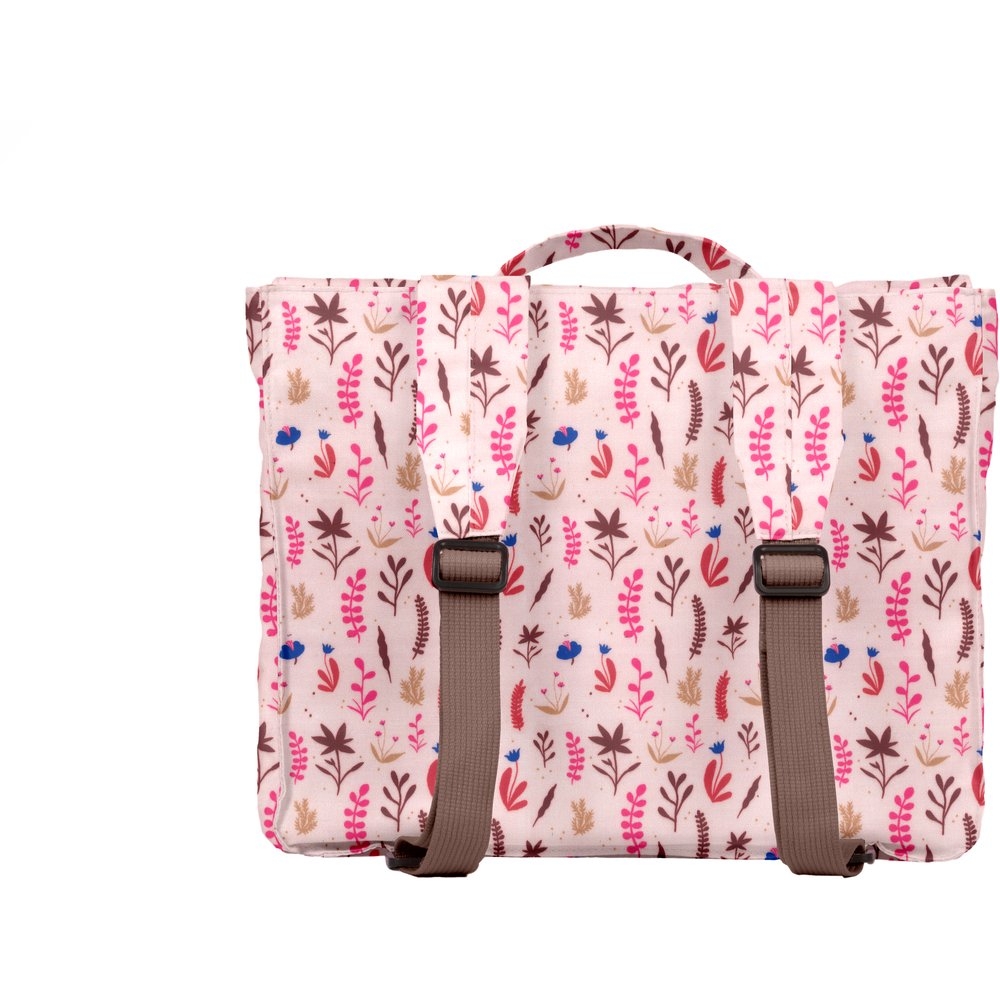 Cartable Herbier Rose