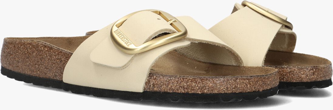 BIRKENSTOCK witte birkenstock slippers madrid big buckle dames