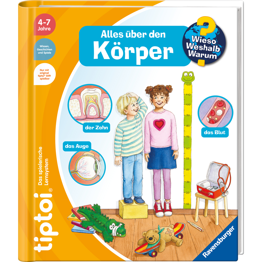 Ravensburger tiptoi® Wieso? Weshalb? Warum? Alles über den Körper