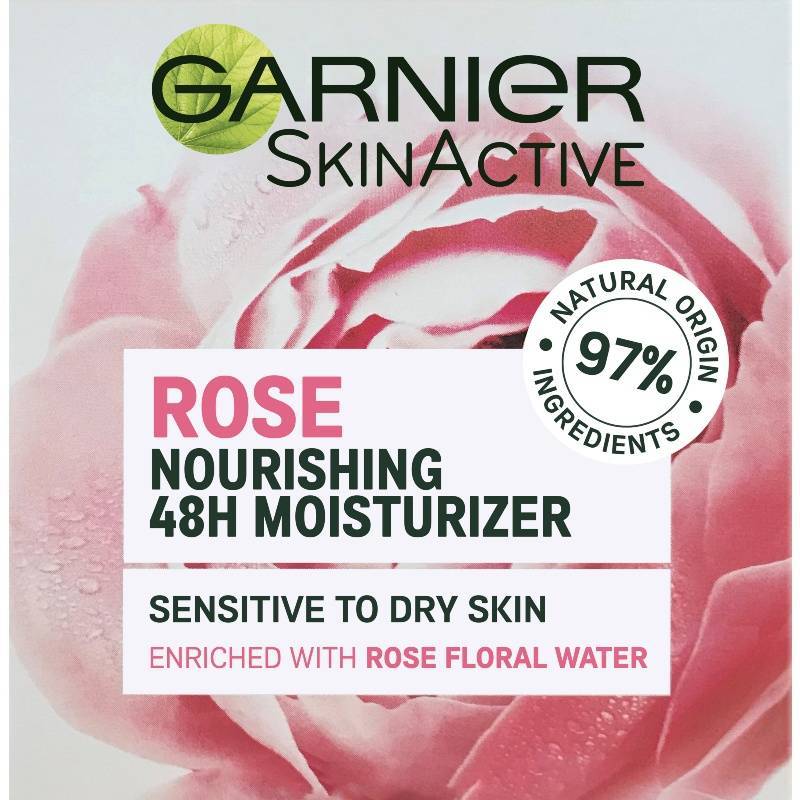 Garnier Skinactive Face Rose Flora Water Botanical Day Cream 50 ml