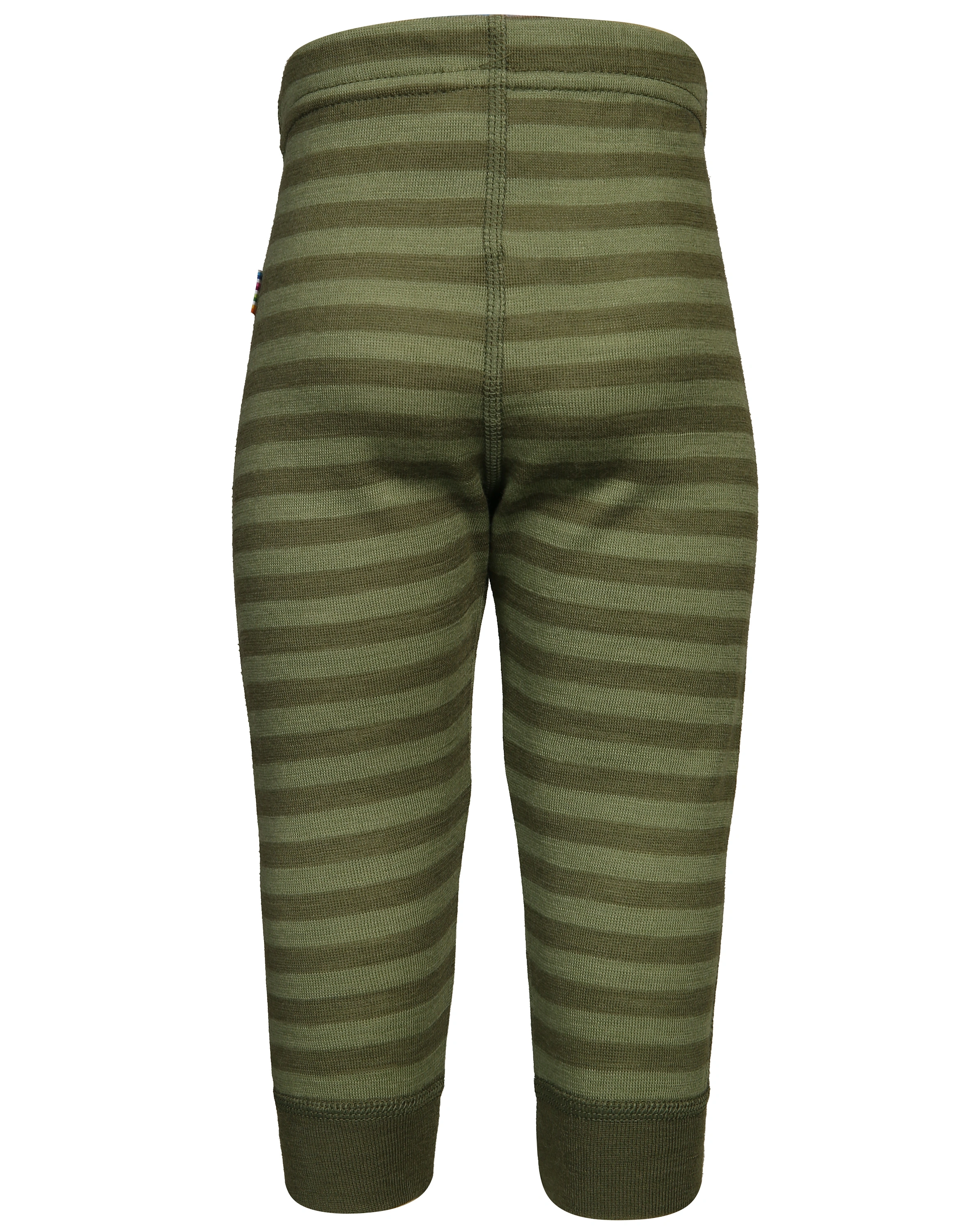 Woll-Schlupfhose 246 - STRIPE BABY in green
