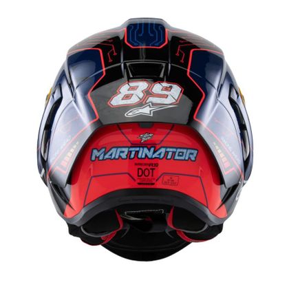 Casque Alpinestars SUPERTECH R10 MARTINATOR - JORGE MARTIN - Bleu / Violet