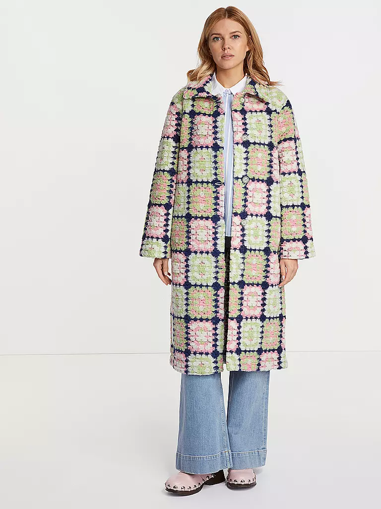 RICH & ROYAL Wollmantel bunt