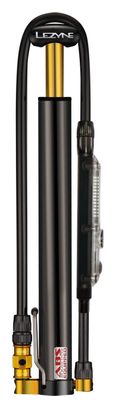 Pompe à Pied Lezyne Micro Floor Drive Digital HVG (Max 90 psi / 6.2 bar) Noir