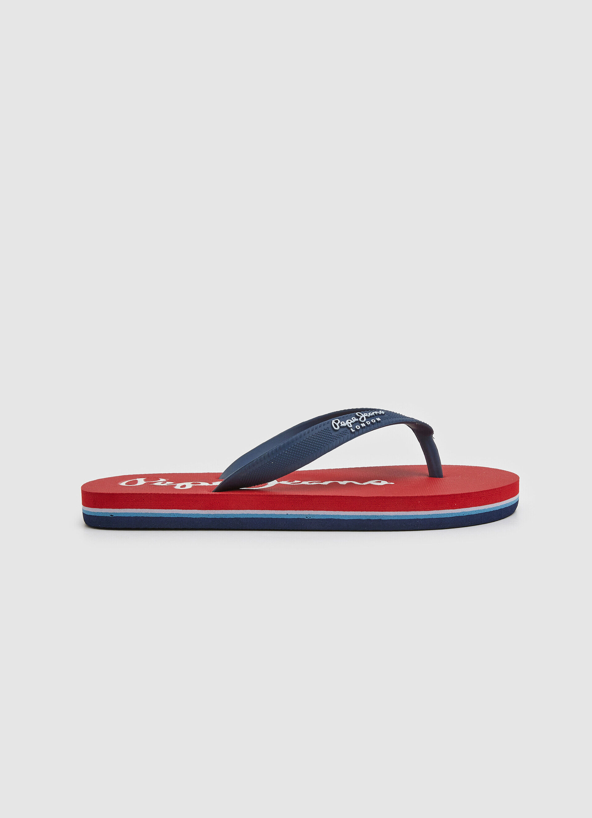 Chinelo básico Bay Beach - vermelho