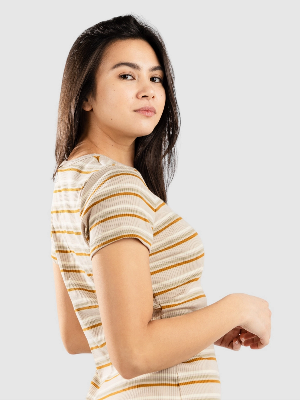 Kazane Jenna Dress feather g cloud elm gold