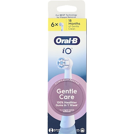 Oral-B iO Gentle Care tandbørstehoveder - 6-pak