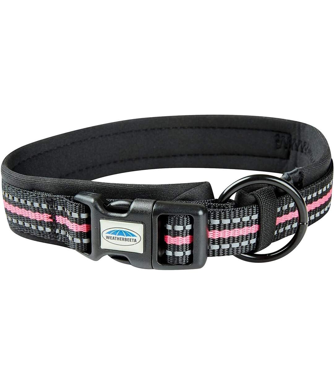 Weatherbeeta - Collier pour chiens (Noir / Rose) (M) - UTWB1782