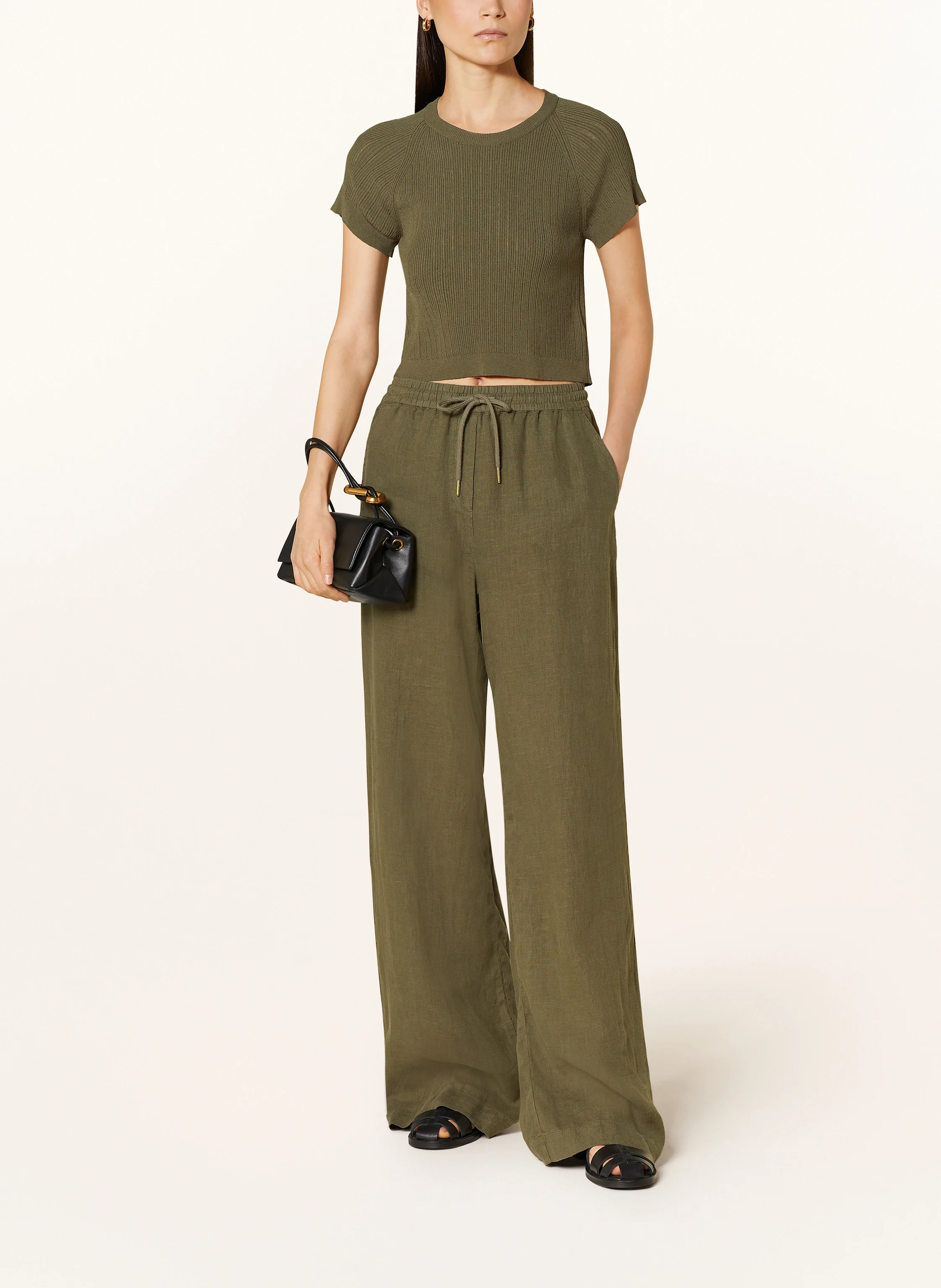 RIANI Cropped-Strickshirt