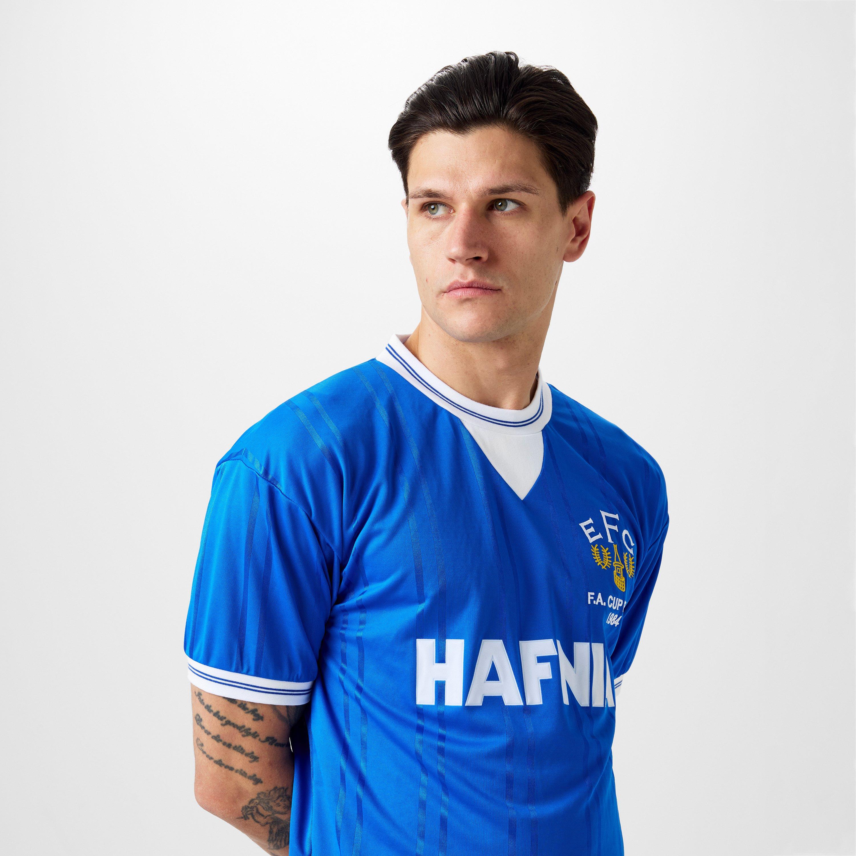 Score Draw Score Everton FC 1984 Home Jersey Mens