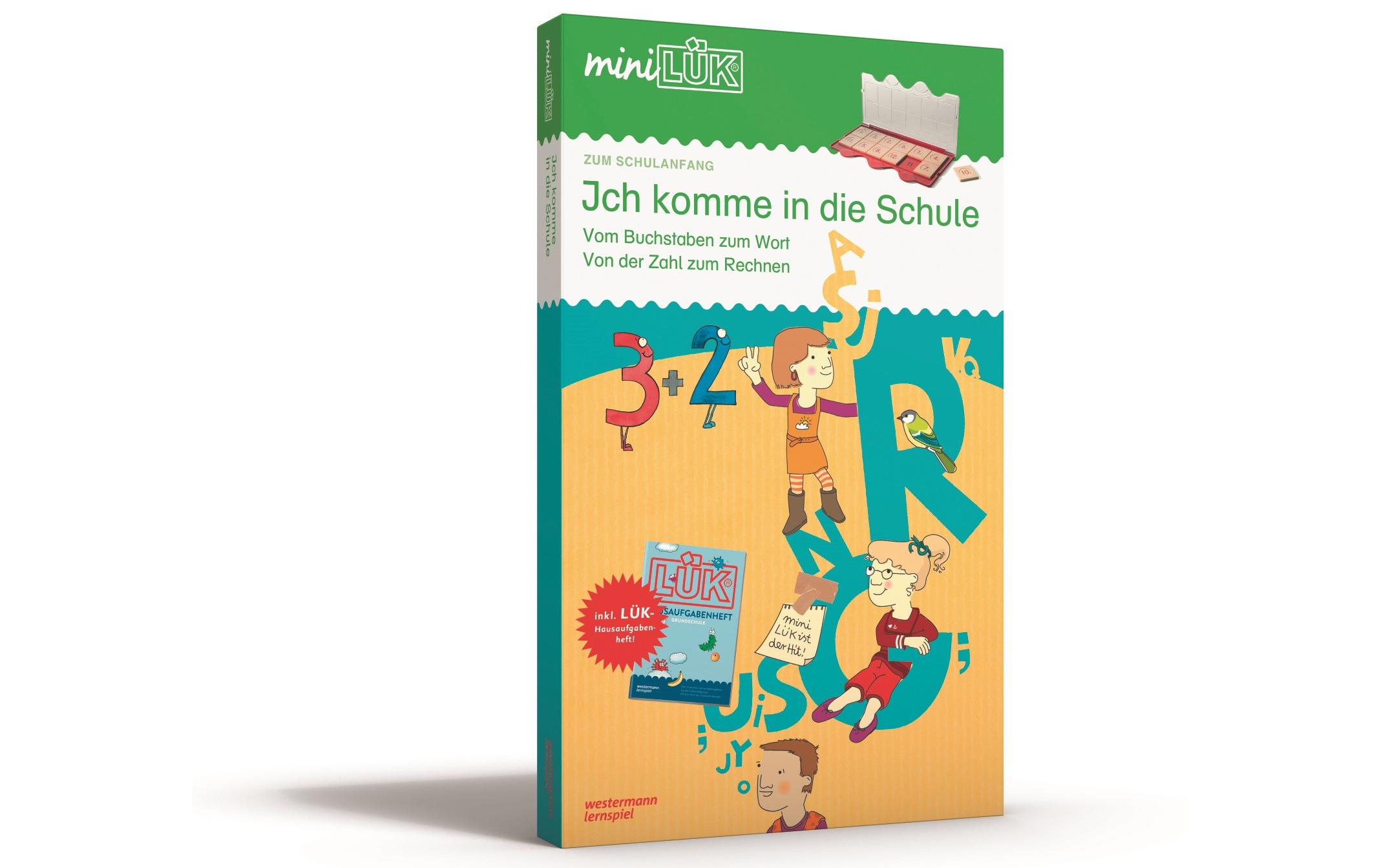 miniLÜK Ich komme in die Schule SetLernspiel mit Lösungsgerät