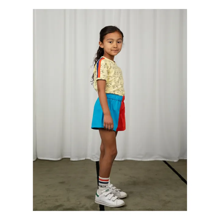 Mini Rodini Short Coton Bio | Rouge