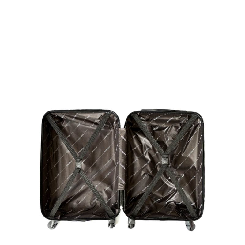Lot de 4 valises rigides FG671 45, 55, 65 et 75 cm Turquoise