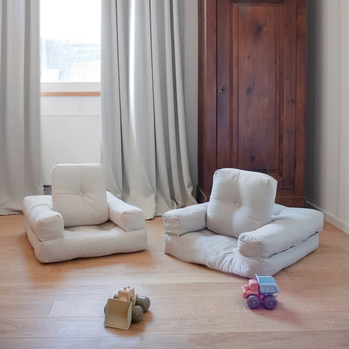 Karup Design - Mini Cube Kinder-Futonsessel, linen