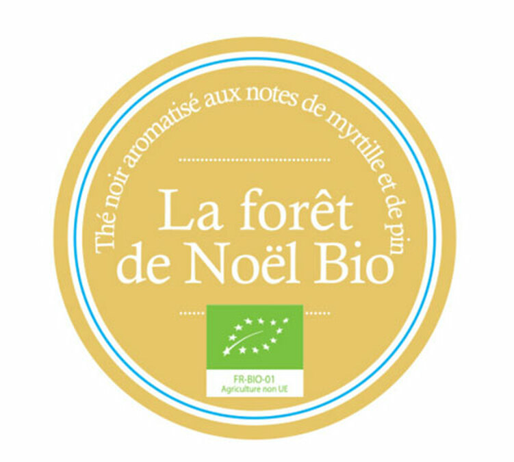 Thé noir La Forêt de Noël Bio - Boîte 80g - COMPTOIR FRANÇAIS DU THÉ