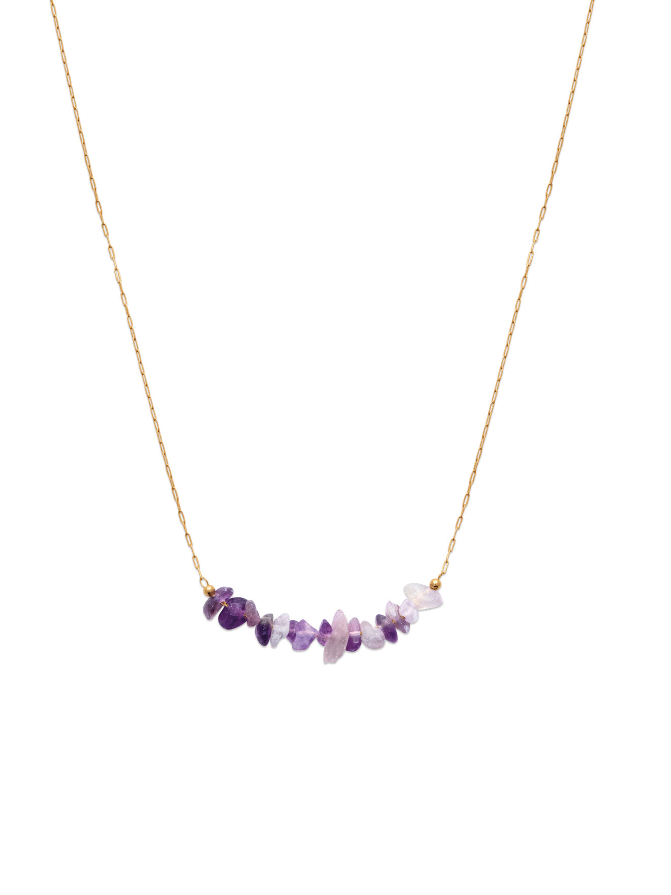 Collier améthyste