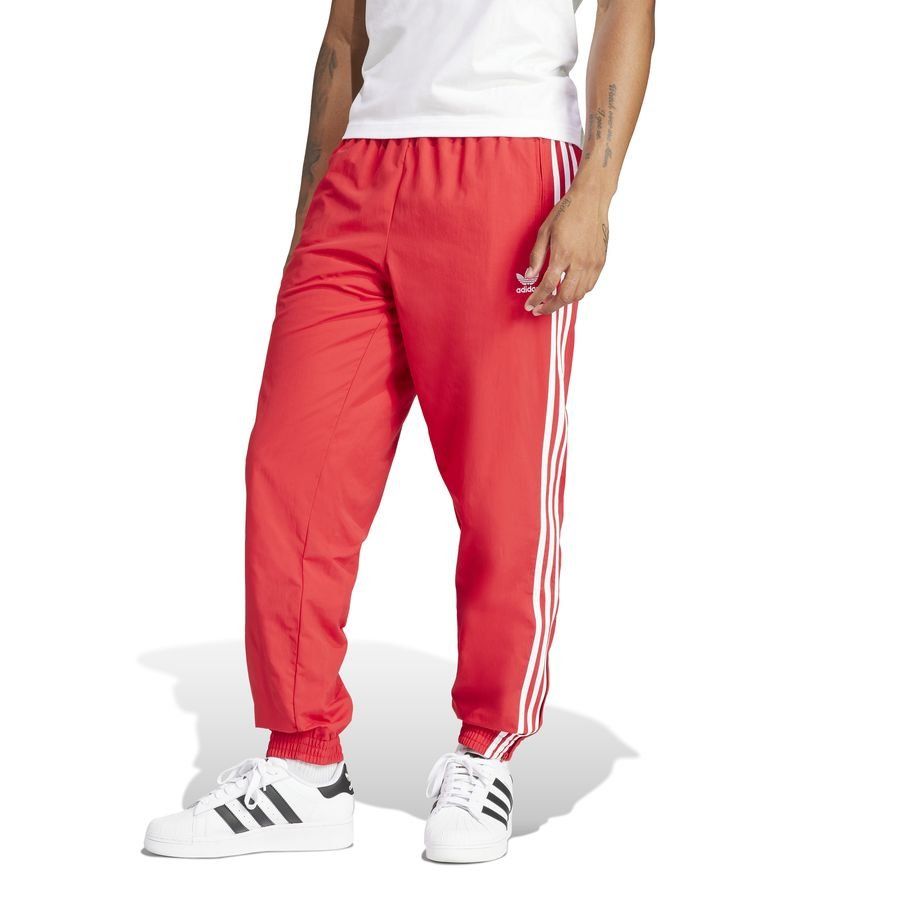 adidas Originals Bas de Survêtement Firebird Woven - Rouge/Blanc