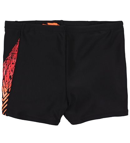 Speedo Bådebukser - Logo Panel - UV50 - Sort/Orange
