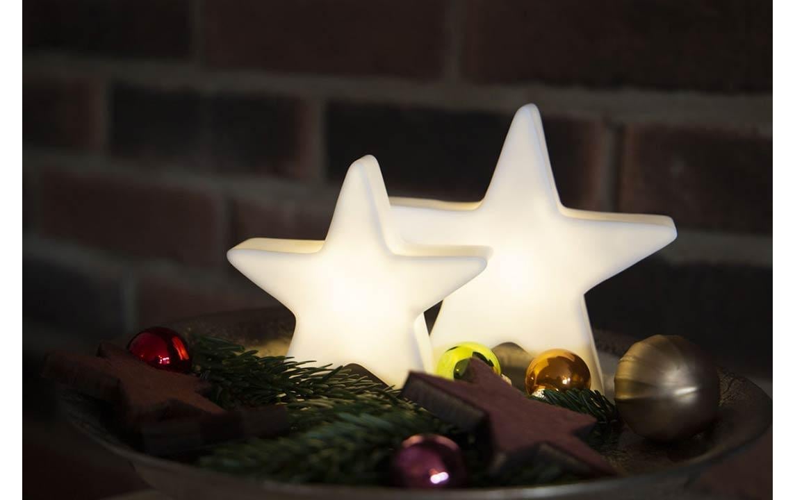 Motivlicht Shining Star Micro S, WeissLED Dekorationsbeleuchtung- Stern