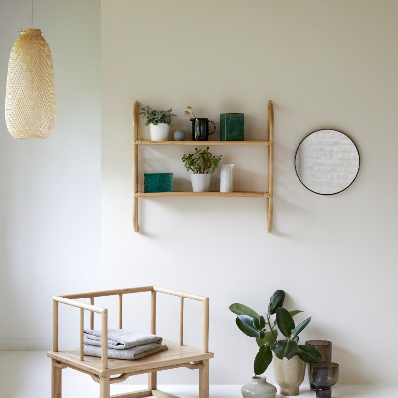 Etagère en tiges de rotin Marius