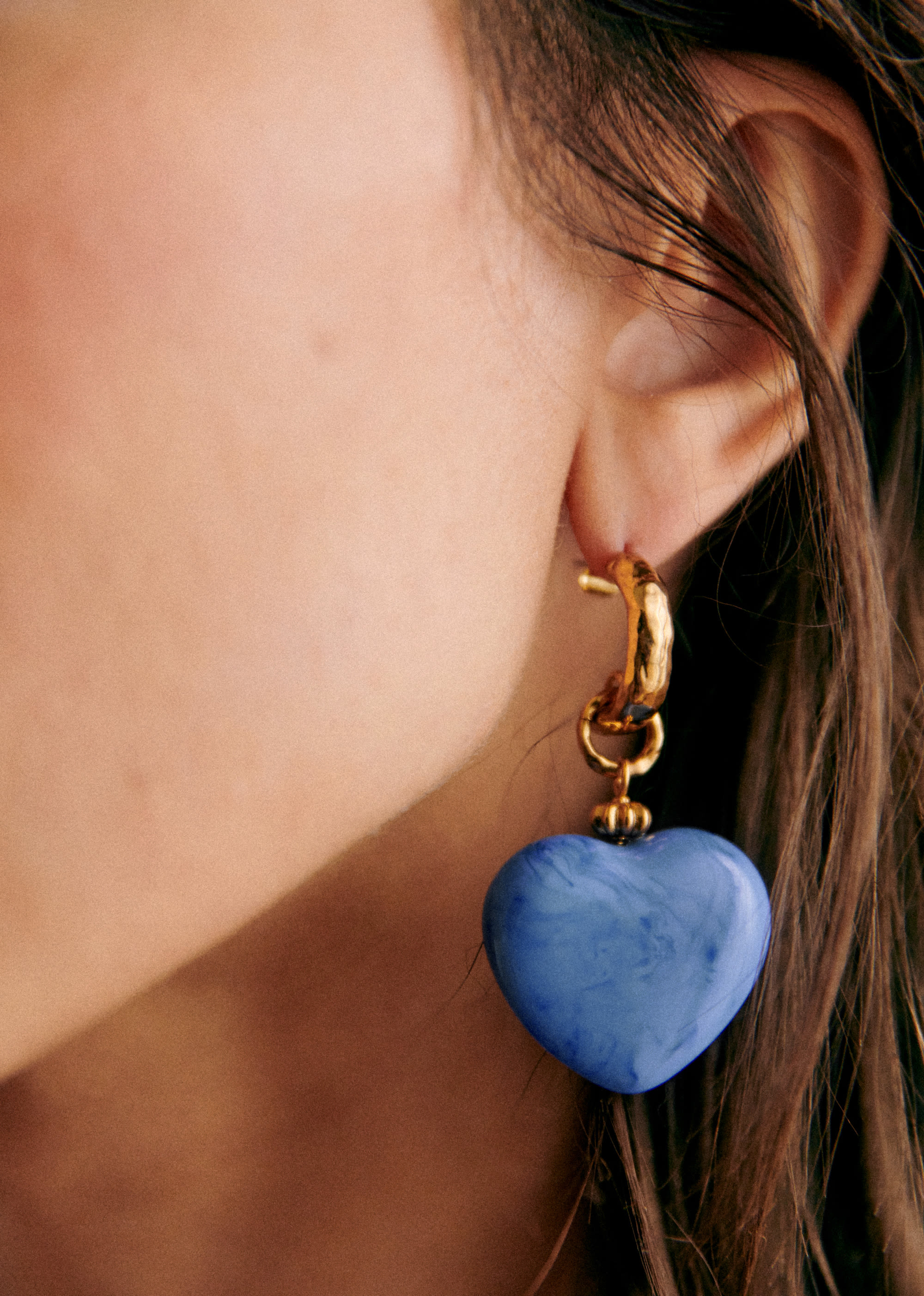 Boucles d'oreilles Pippa - Bleu Denim - E-SHOP/BIJOUX Boucles d'Oreilles 5905787