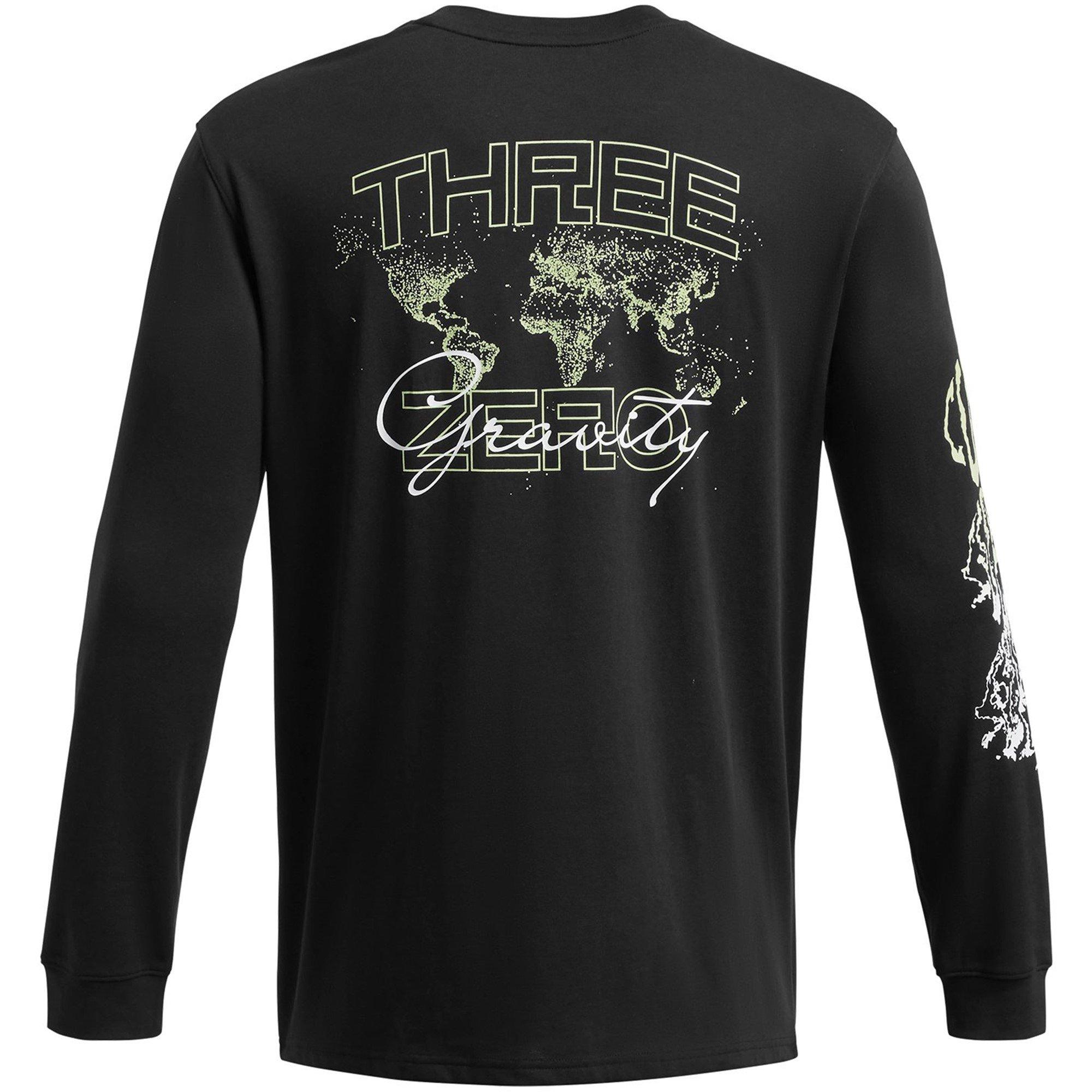 Under Armour UA Curry Verbiage Heavyweight Long Sleeve T Shirt Adults