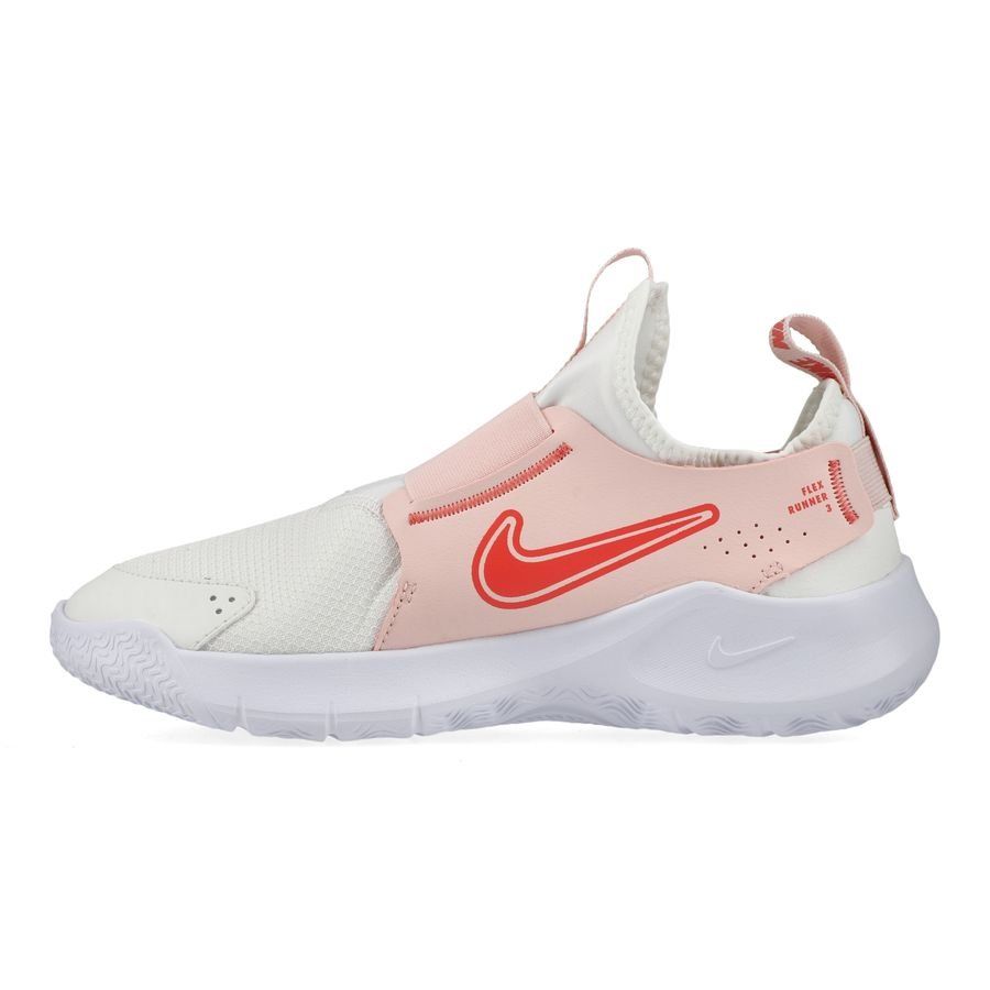 Nike Chaussures de Running Flex Runner 3 - Blanc/Rose Enfant