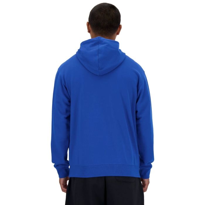 New Balance Herre Trøjer Sport Essentials Logo Hoodie Blå