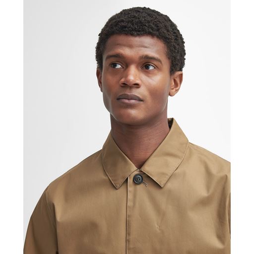 Barbour Lorden Waterproof Mac Frakke, Sand/Blue Granite Tartan, XL
