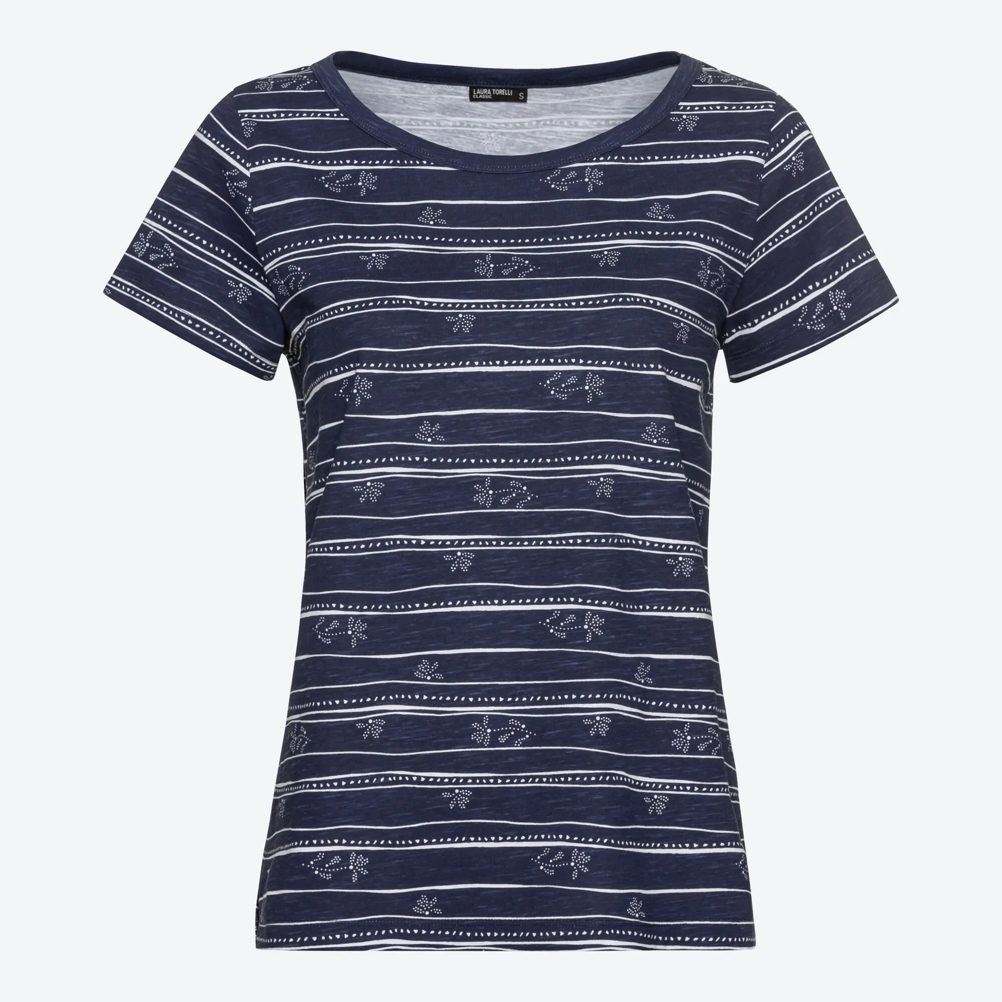 Damen-T-Shirt mit Streifendesign