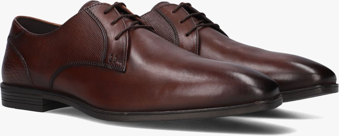 cognac stefano lauran nette schoenen 84708
