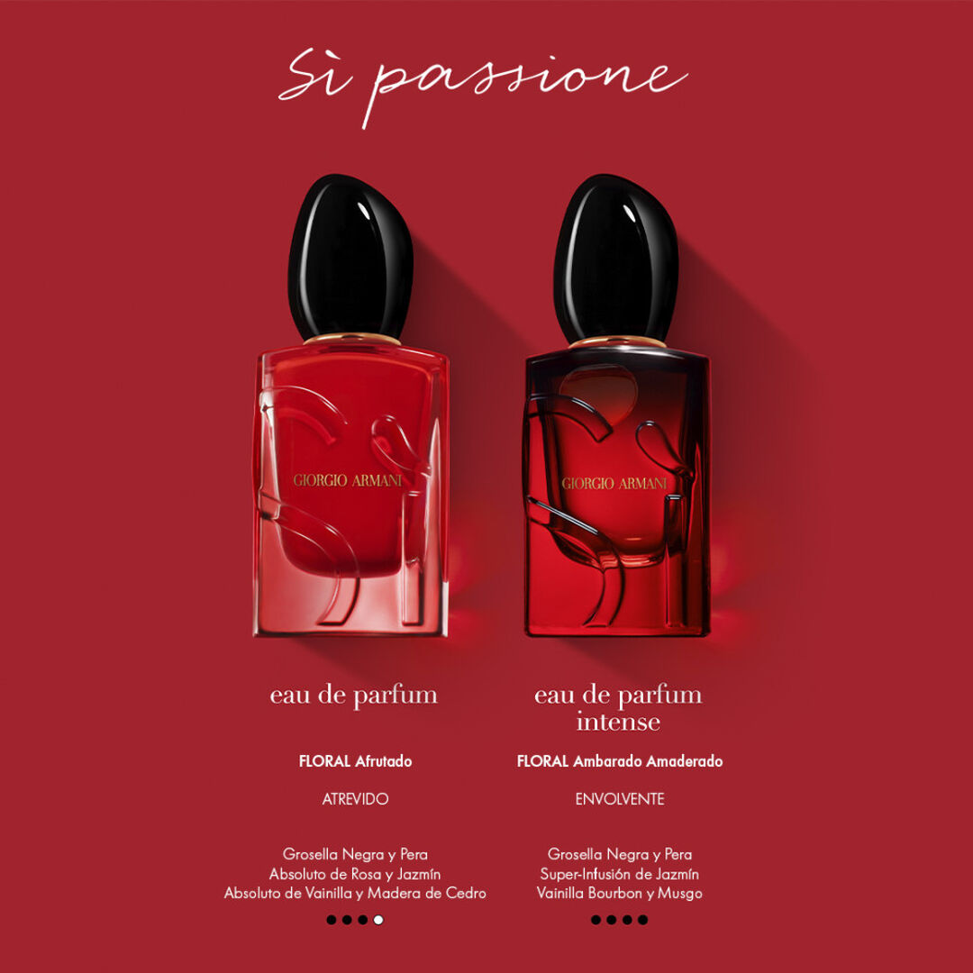 Giorgio Armani Sì Passione Eau de Parfum Intense - Recarga - 100ml