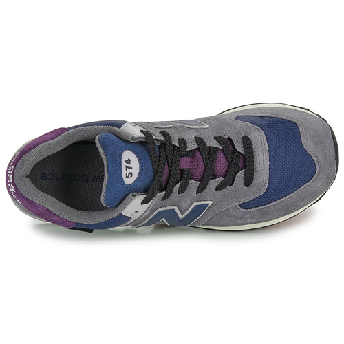 New Balance - 574 - Gris / Bleu / Bordeaux