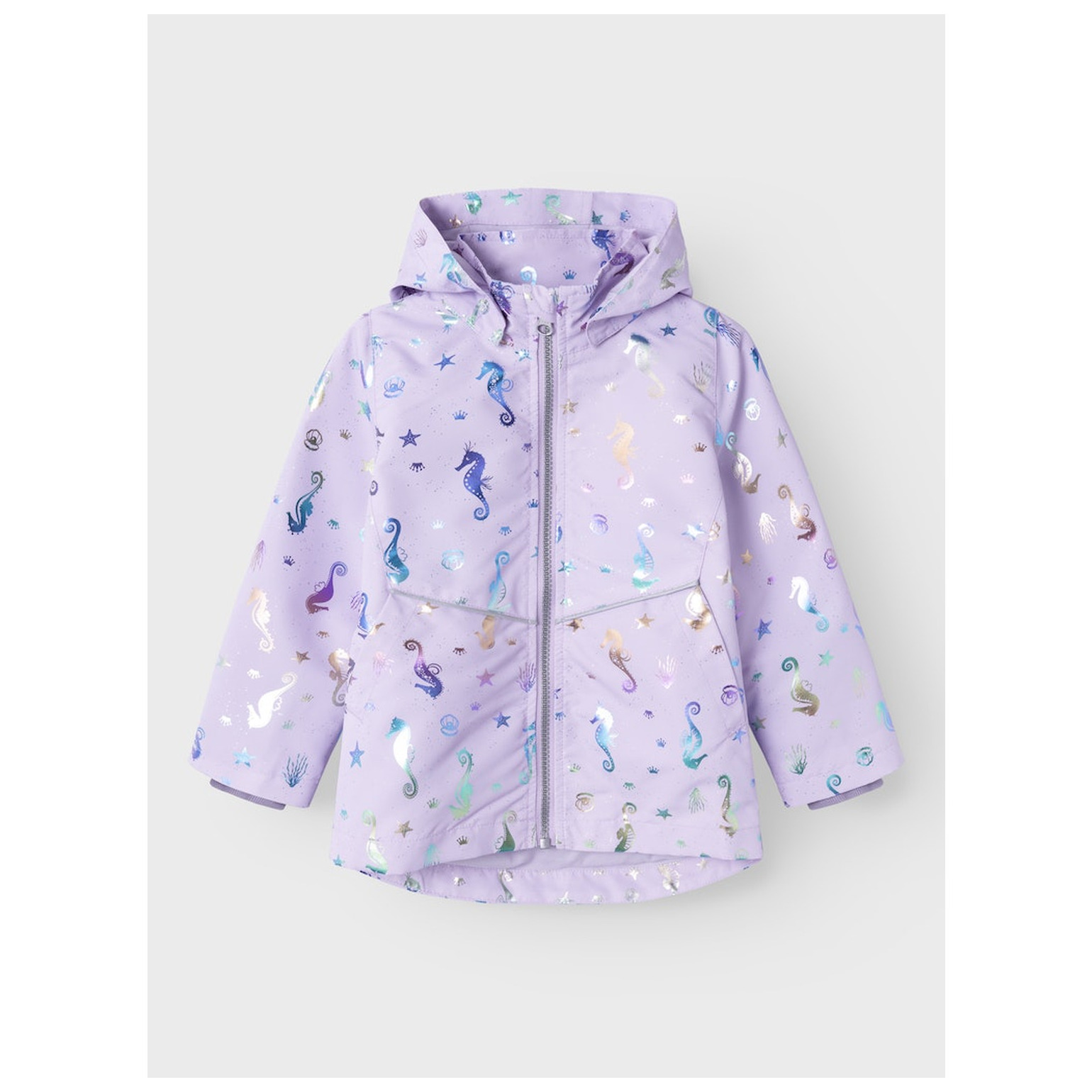 name it NMFMAXI JACKET SEAHORSE FOIL