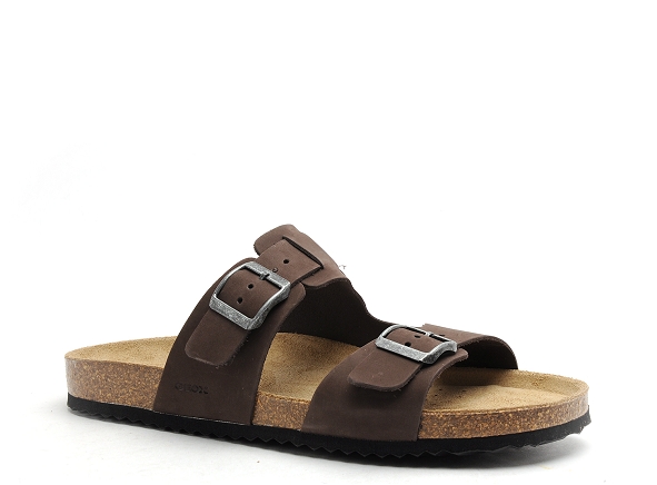 Geox mules et sabots homme u sandalghita b u159vb marron