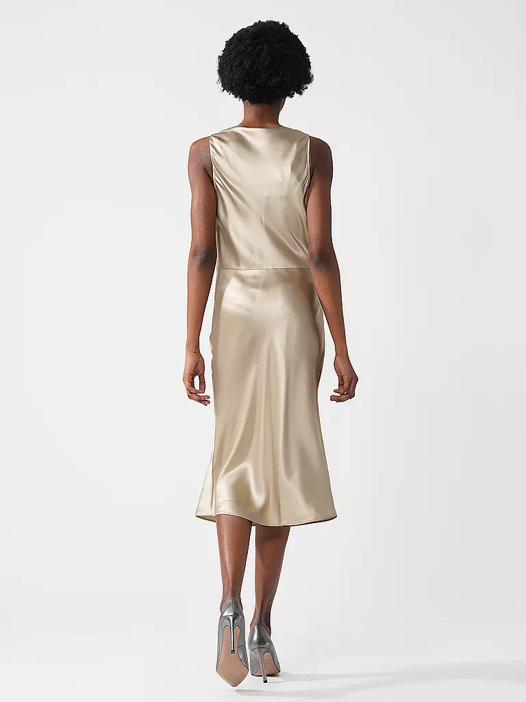 BOSS Midikleid DAWIDA beige