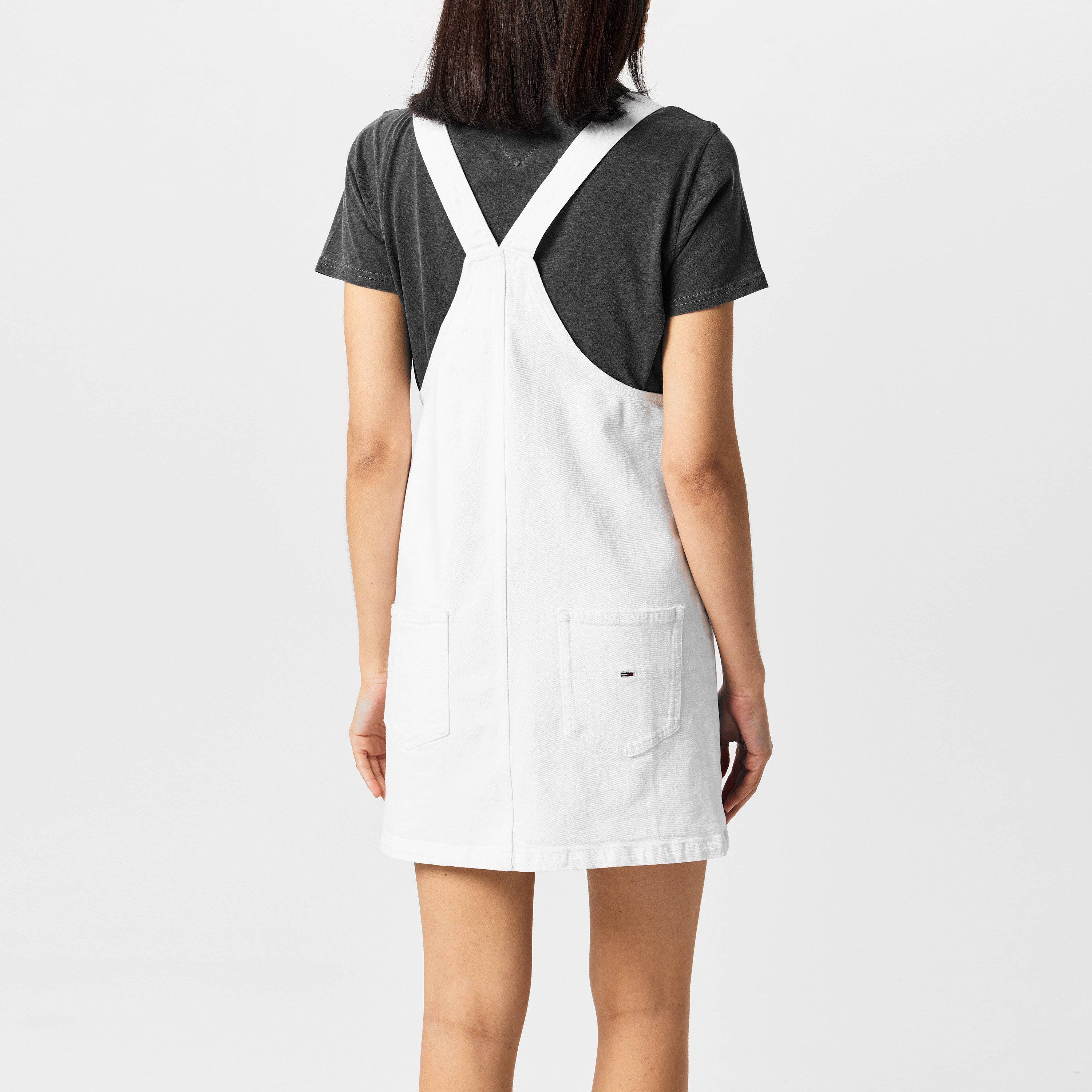 Tommy Jeans Pinafore Denim Dress